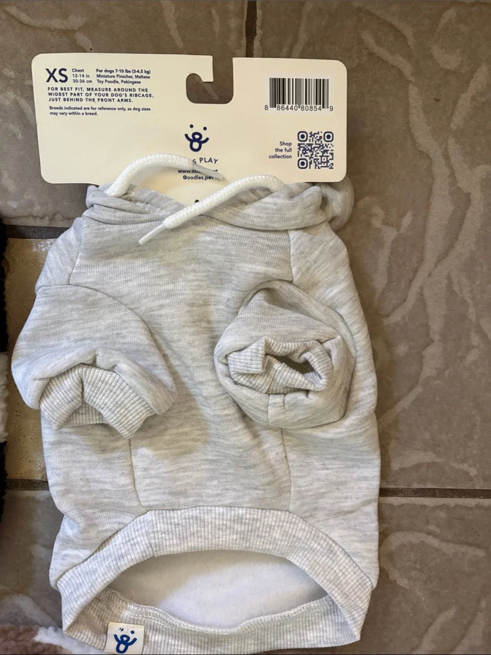 Oodles Checkered Sherpa & Lightning Hoodie Dog clothing  Apparel Set lot 3 new